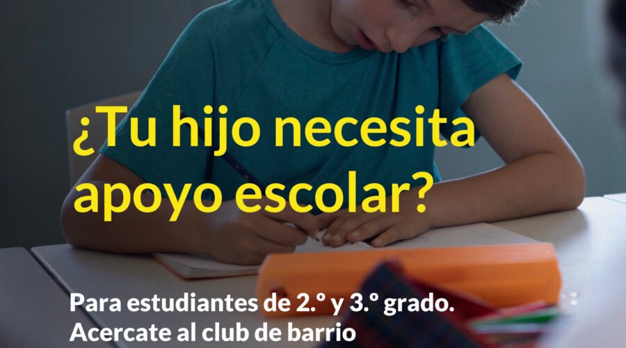 Apoyo escolar 2026 Florencio Perez